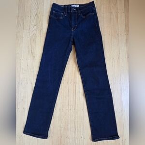 Levi's 724 High Rise Straight Denim Jeans Size 27W/30L EUC